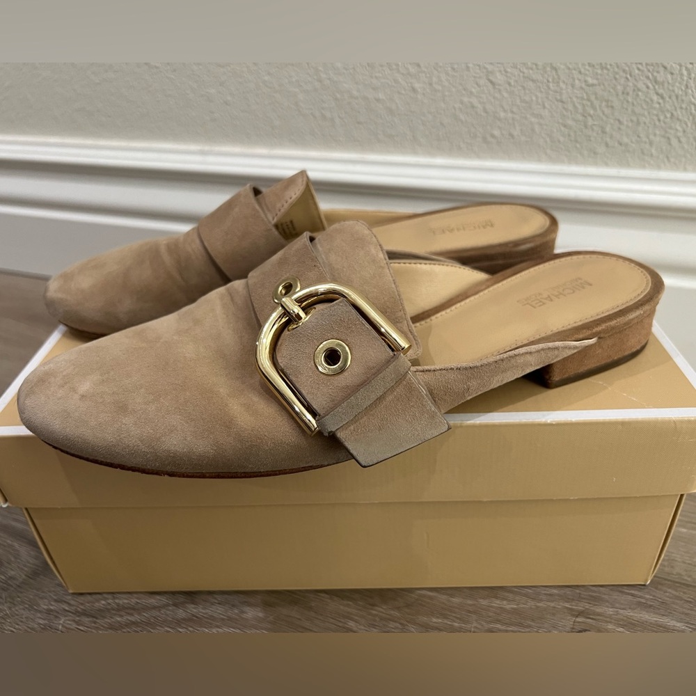 MICHAEL KORS LOAFERS WITH BUCKLE